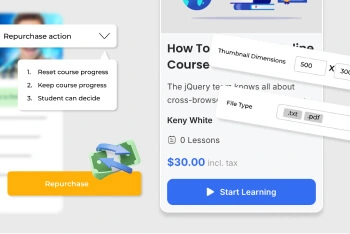 Eduma education WordPress theme - course management